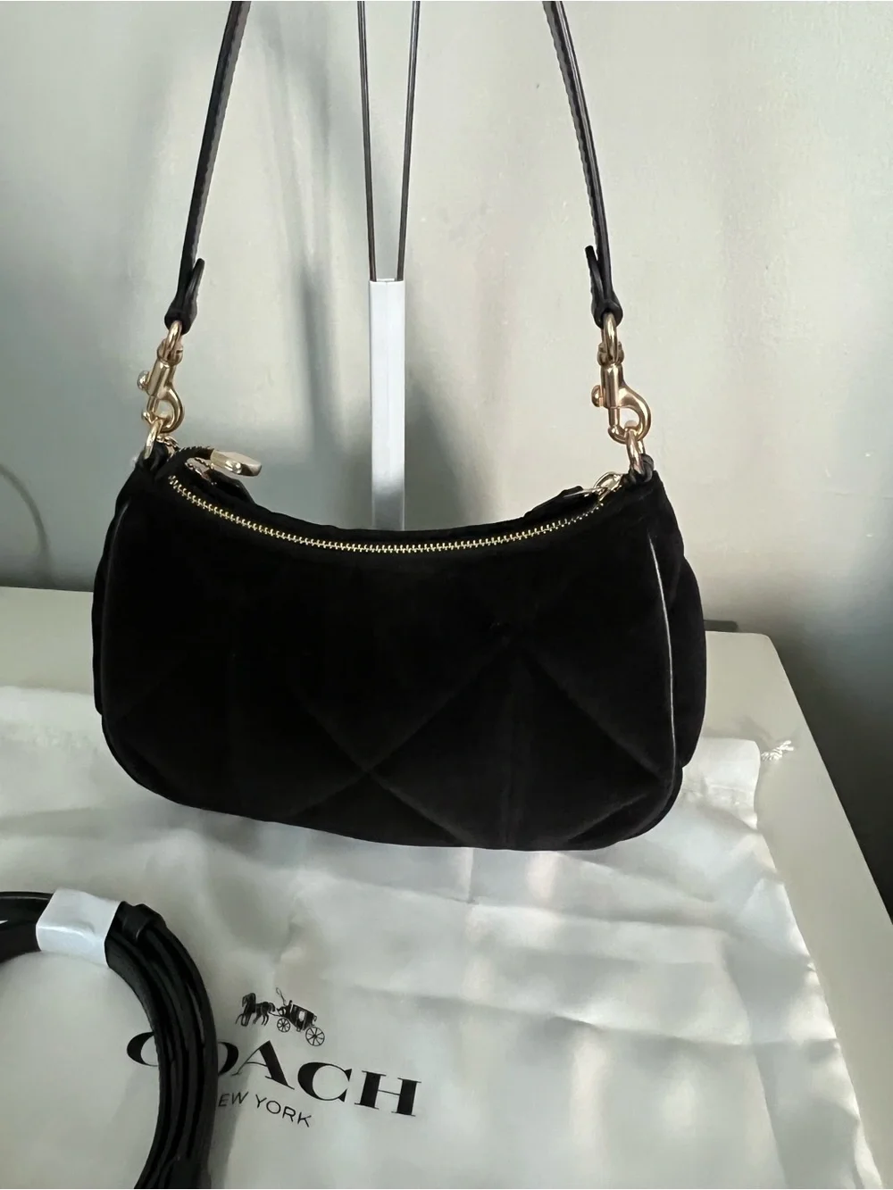 Coach Teri Shoulder Bag With Quilting